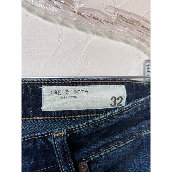 Rag & Bone Straight Leg Jeans Sz 32 - Picture 3 of 5